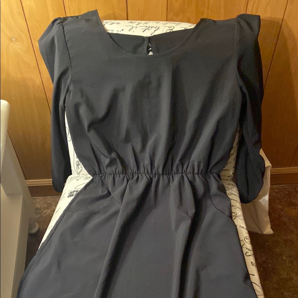 Elegant Black Women's Dress